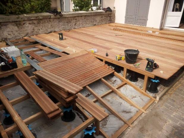Fabrication terrasse bois